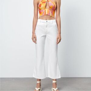 Zara White Jeans